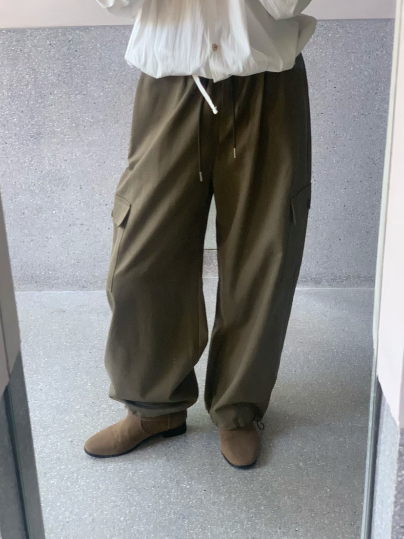 LA CREME韓國代購女士新款真品熱賣時尚26春夏人氣休閑褲LA CREME休閑褲