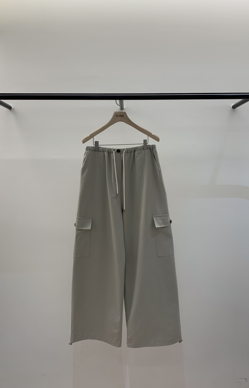 LA CREME韓國代購女士新款真品熱賣時尚26春夏人氣休閑褲LA CREME休閑褲圖色1