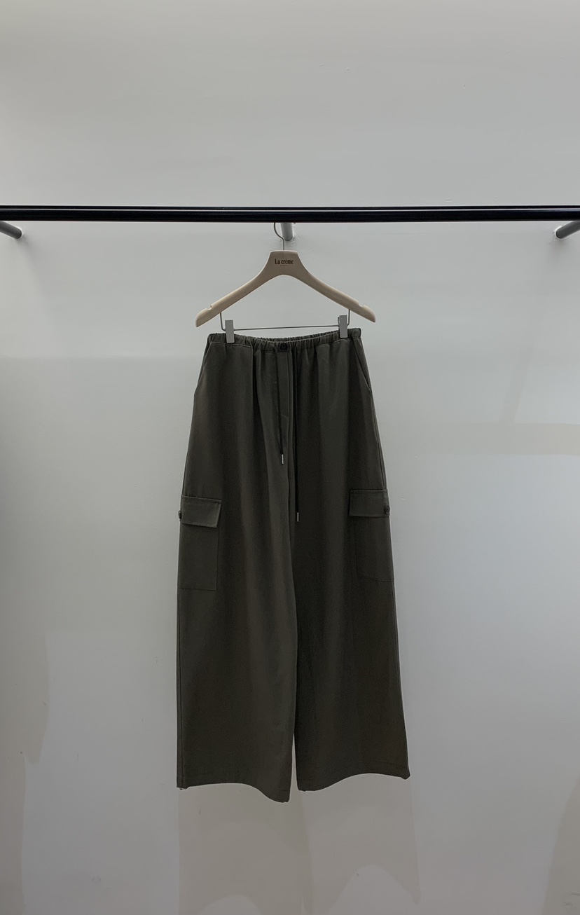 LA CREME韓國代購女士新款真品熱賣時尚26春夏人氣休閑褲LA CREME休閑褲圖色2