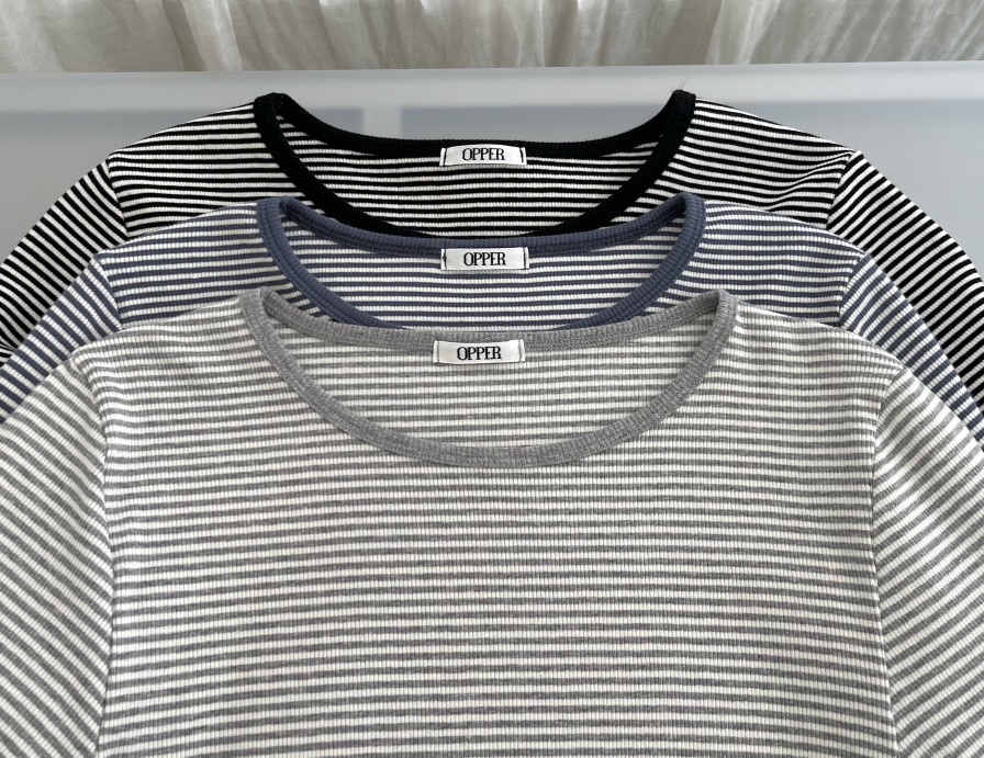 OP PER韓國直郵女裝新款熱賣推薦職業真品休閑時尚長袖T恤OPPER-simplebeige長袖T恤