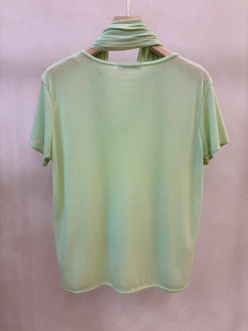 LAKE-A韓國直郵女士新品時尚休閑推薦職業熱賣T恤含圍巾Lake sideT恤