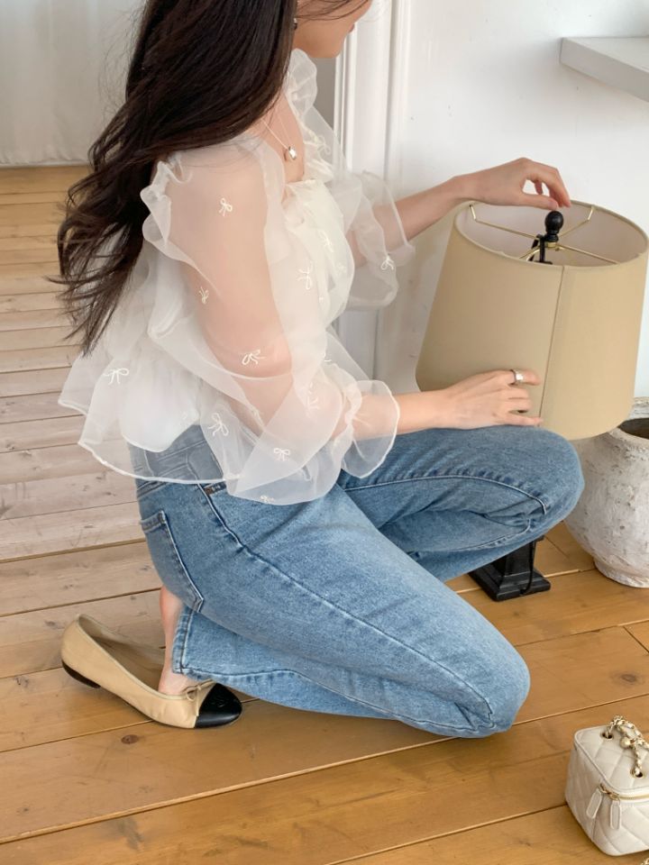 CRONG東大門實拍女裝新品休閑人氣推薦真品熱賣襯衫蕾絲衫CRONG襯衫/蕾絲衫