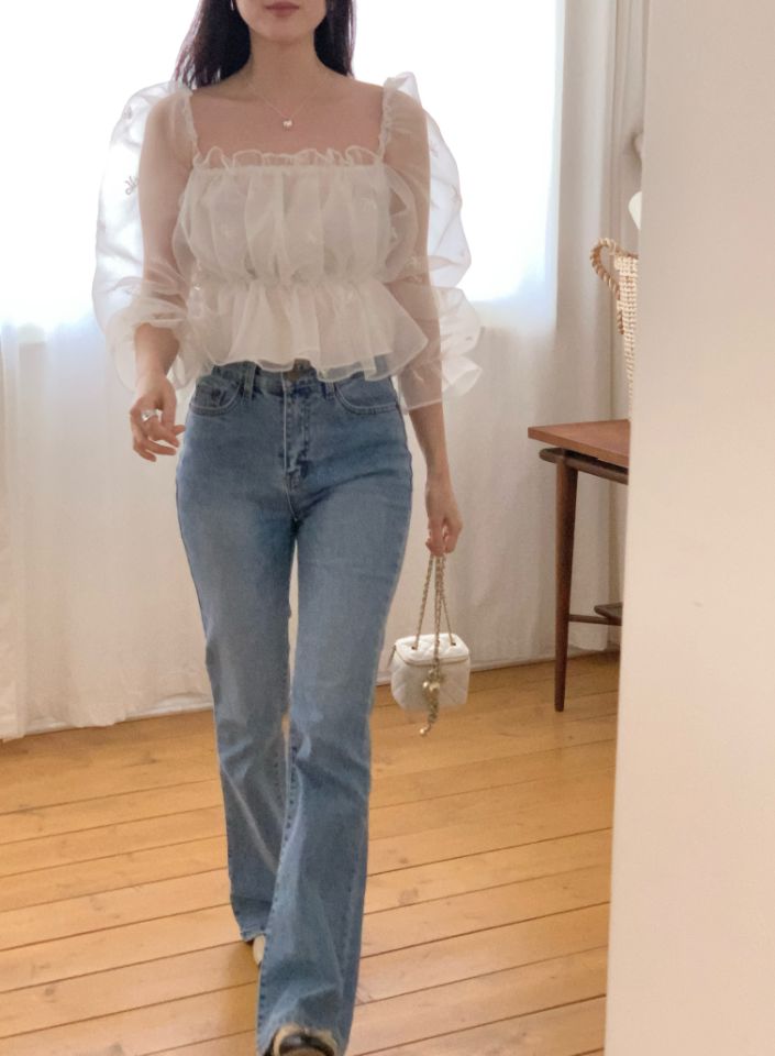 CRONG東大門實拍女裝新品休閑人氣推薦真品熱賣襯衫蕾絲衫CRONG襯衫/蕾絲衫