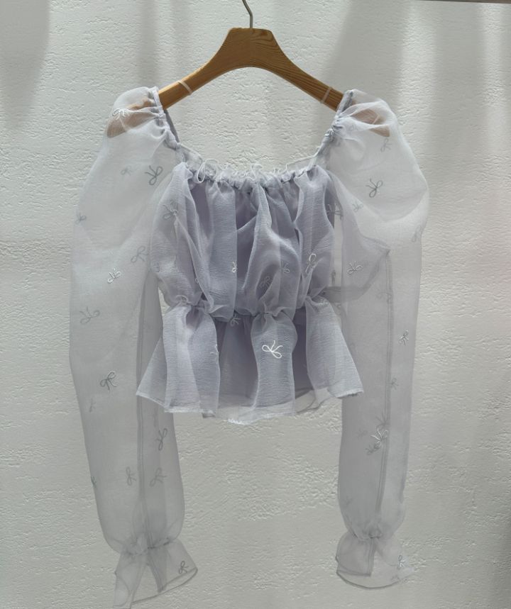 CRONG東大門實拍女裝新品休閑人氣推薦真品熱賣襯衫蕾絲衫CRONG襯衫/蕾絲衫圖色1