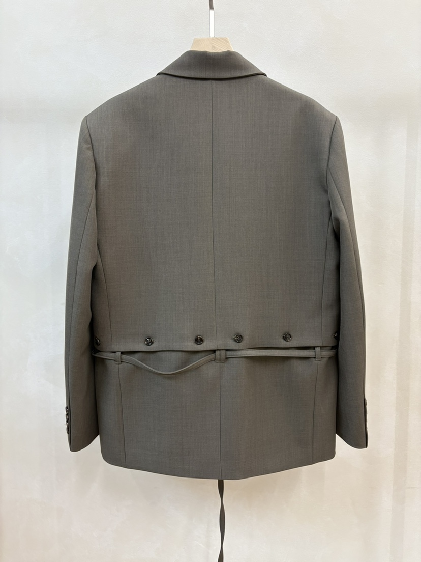 LAKE-A韓國直郵女裝新品休閑時尚26春夏職業人氣夾克含腰帶Lake side夾克