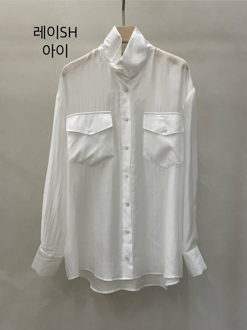 LAKE-A東大門實拍女裝新品推薦人氣職業真品休閑襯衫蕾絲衫Lake side襯衫/蕾絲衫圖色4