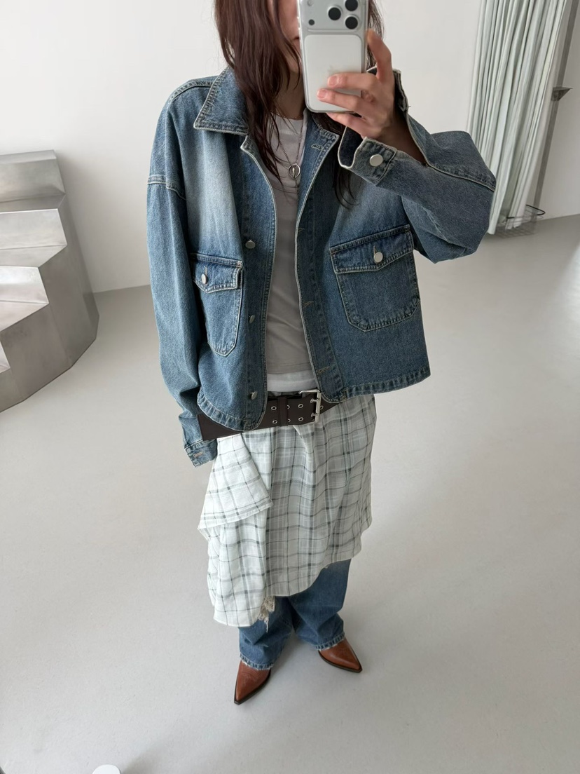 MINIMUZE東大門代購女士新品休閑人氣熱賣職業真品夾克口袋MINIMUZE夾克