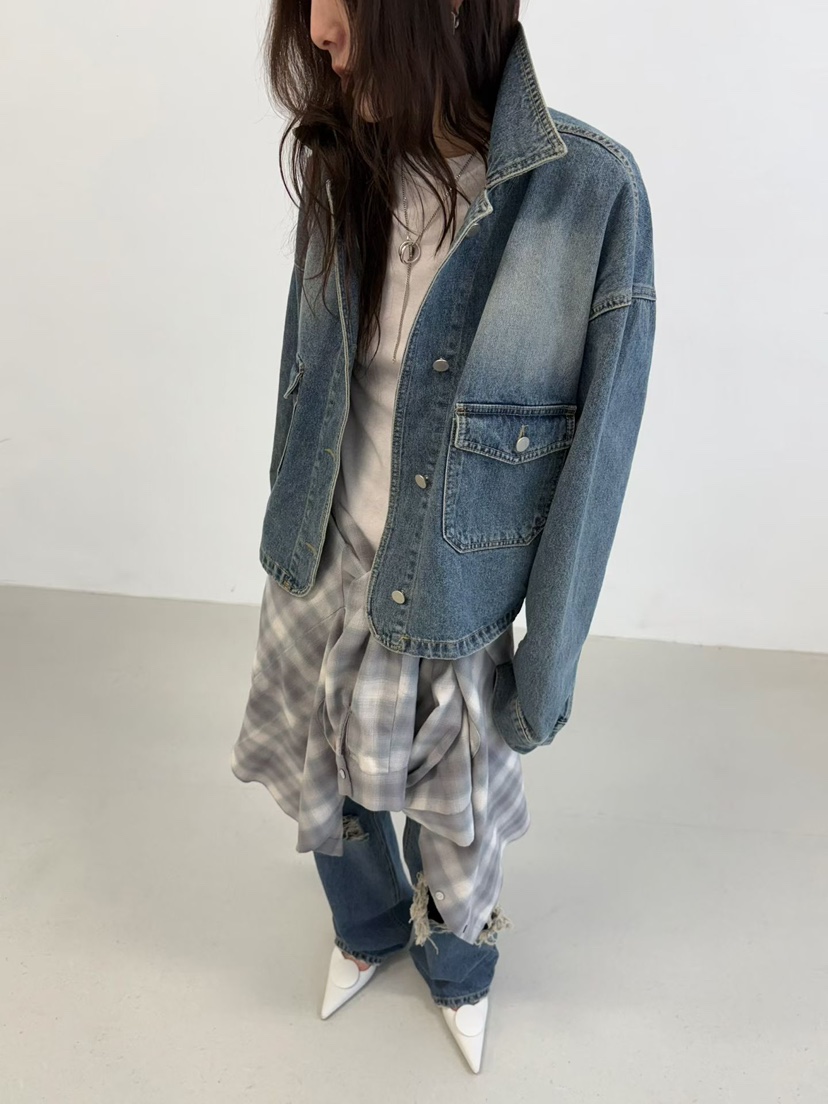 MINIMUZE東大門代購女士新品休閑人氣熱賣職業真品夾克口袋MINIMUZE夾克