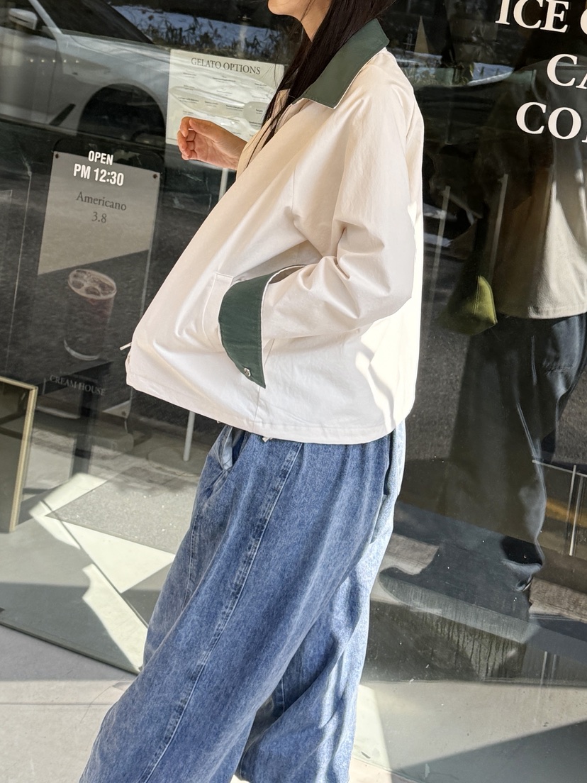 RED-J-레드.J-T韓國直郵女裝新款人氣真品夾克棉質短款RED-J夾克