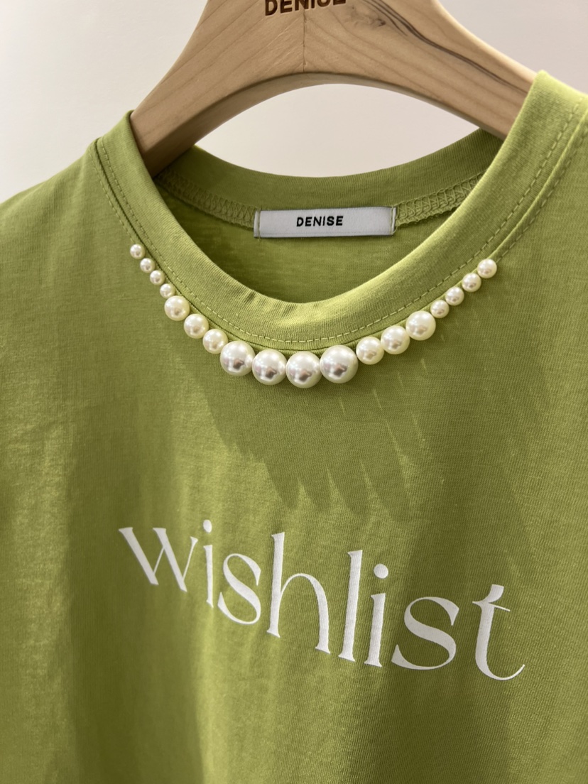 DENISE韓國代購女裝新品休閑人氣職業26春夏熱賣推薦真品T恤DENISET恤