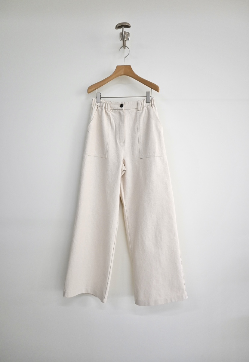 OP PER東大門直郵女裝新品休閑真品推薦熱賣26春夏休閑褲OPPER-simplebeige休閑褲圖色2