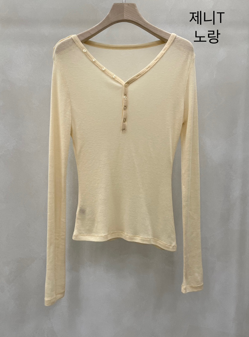 LAKE-A韓國代購女士新款休閑人氣推薦熱賣26春夏長袖T恤Lake side長袖T恤圖色2