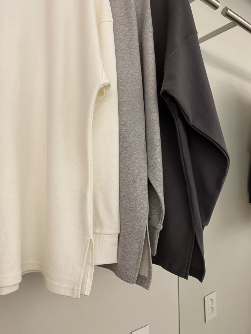 OP PER東大門直郵女裝新品26春夏休閑真品人氣推薦長袖T恤OPPER-simplebeige長袖T恤