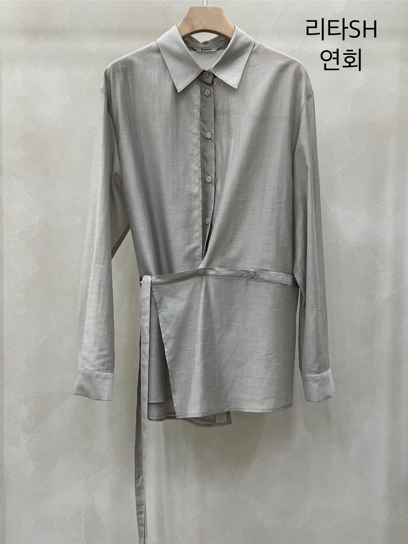 LAKE-A韓國直郵女士新款推薦真品職業時尚26春夏襯衫蕾絲衫Lake side襯衫/蕾絲衫圖色3