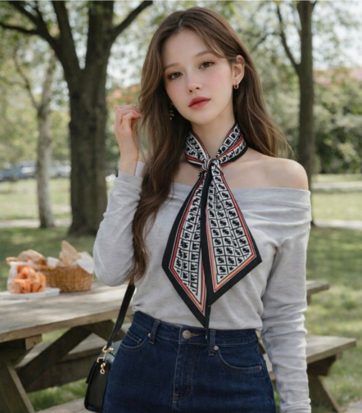 EBADA東大門直郵女士新款人氣真品熱賣時尚26春夏圍巾披肩EBADA圍巾/披肩