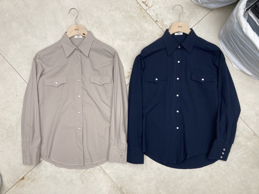 CURVY東大門實拍女裝新品休閑推薦真品時尚熱賣襯衫蕾絲衫CURVY襯衫/蕾絲衫