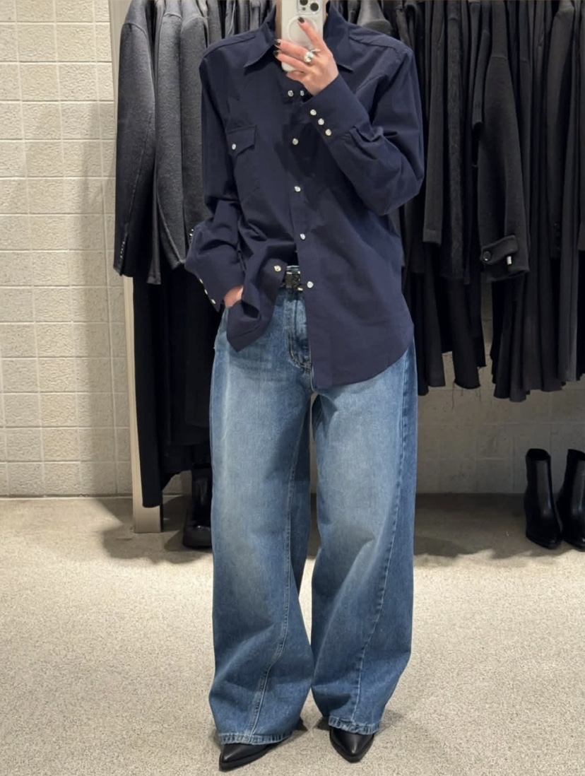 CURVY東大門實拍女裝新品休閑推薦真品時尚熱賣襯衫蕾絲衫CURVY襯衫/蕾絲衫圖色1