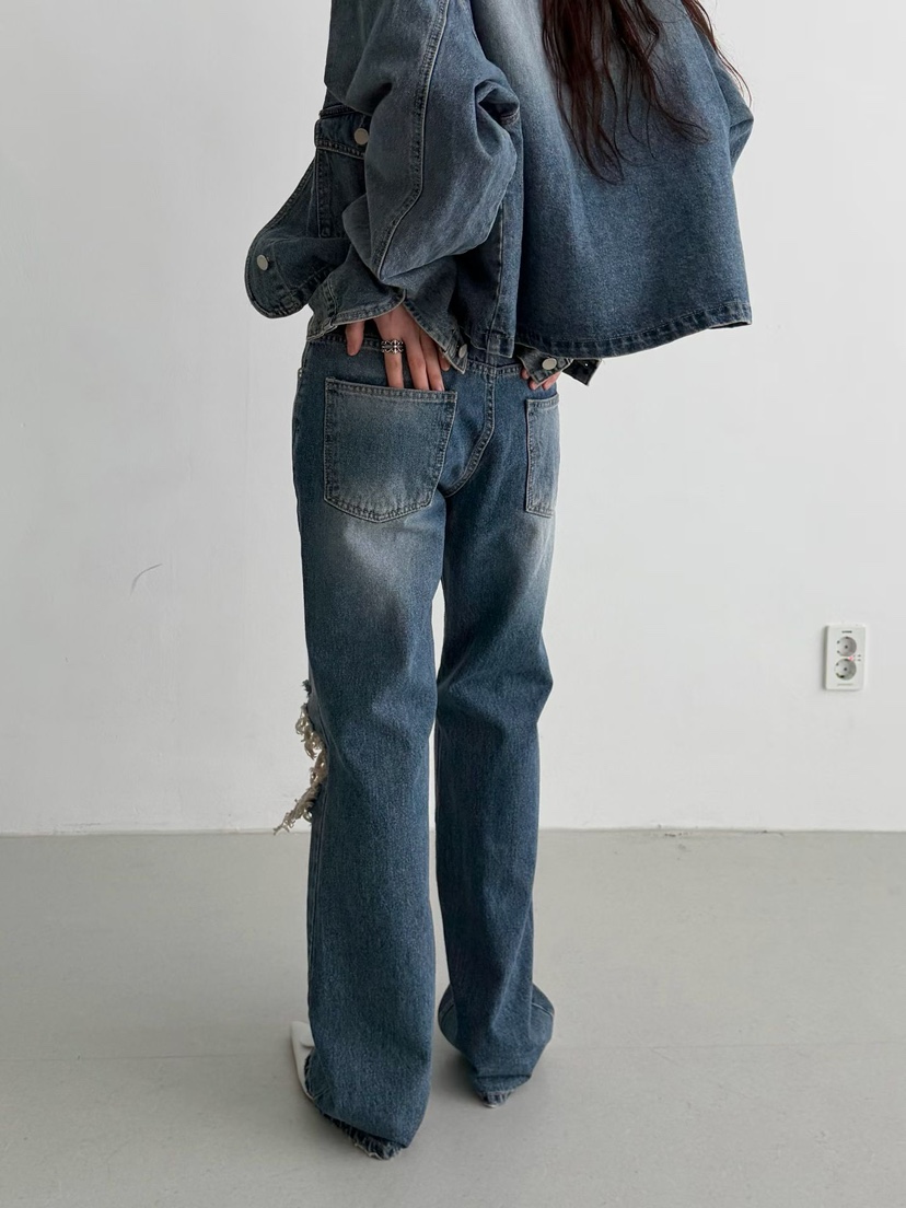 MINIMUZE東大門實拍女士新款職業26春夏熱賣真品人氣牛仔褲MINIMUZE牛仔褲