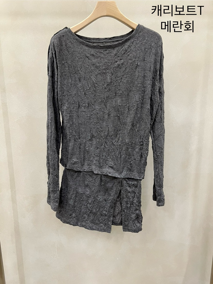 LAKE-A東大門代購女裝新款真品熱賣時尚26春夏推薦長袖T恤Lake side長袖T恤圖色1