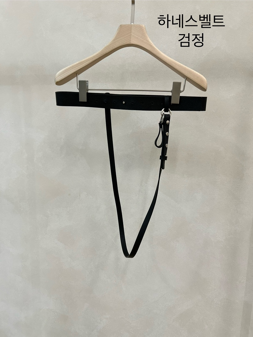 LAKE-A韓國代購女裝新款時尚真品休閑推薦26春夏人氣腰帶Lake side腰帶圖色2黑色