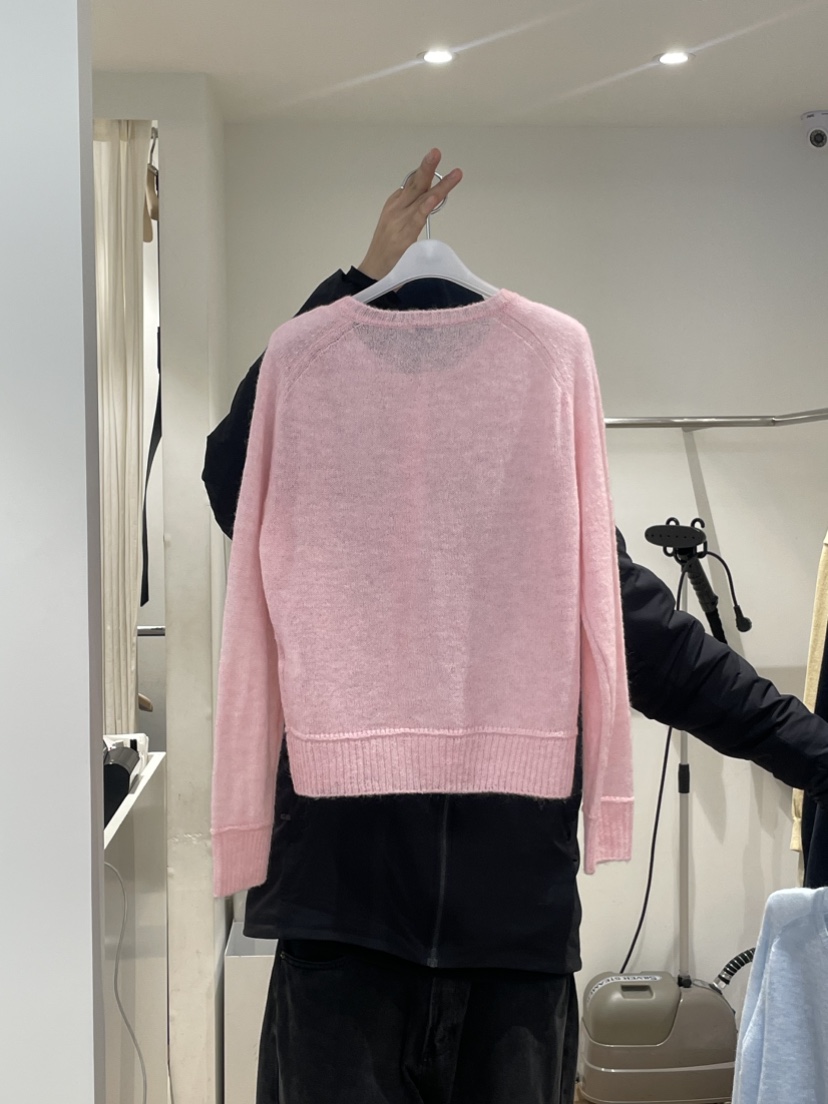 TAF韓國代購女士新款真品推薦人氣時尚職業26春夏針織衫雙層TAF針織衫