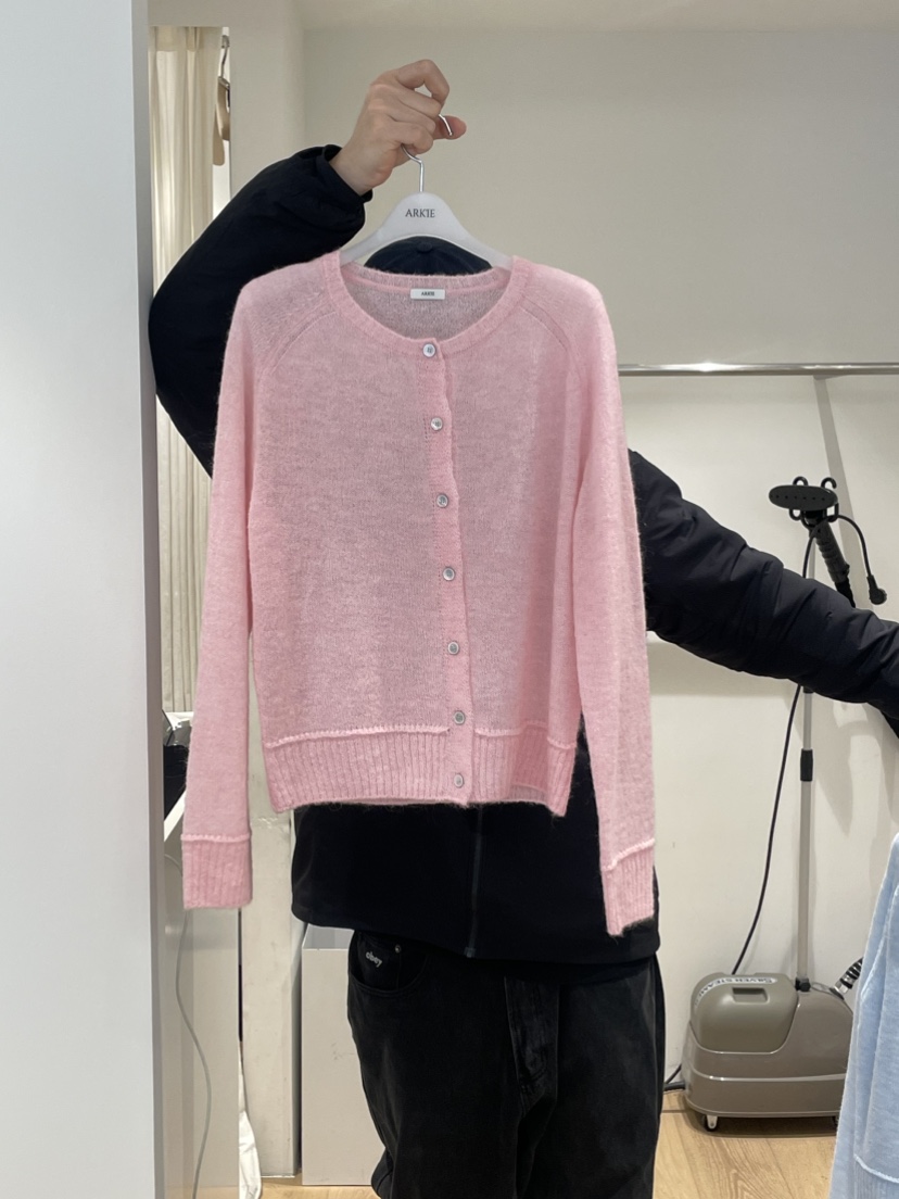 TAF韓國代購女士新款真品推薦人氣時尚職業26春夏針織衫雙層TAF針織衫圖色1