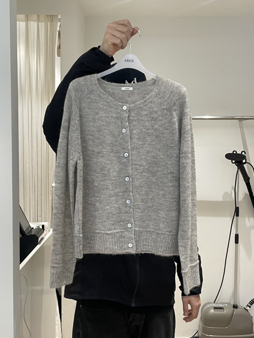 TAF韓國代購女士新款真品推薦人氣時尚職業26春夏針織衫雙層TAF針織衫圖色3