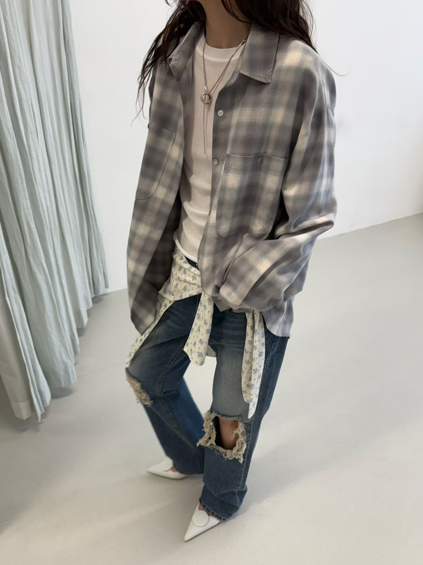 MINIMUZE韓國代購女士新款26春夏推薦熱賣時尚襯衫蕾絲衫MINIMUZE襯衫/蕾絲衫