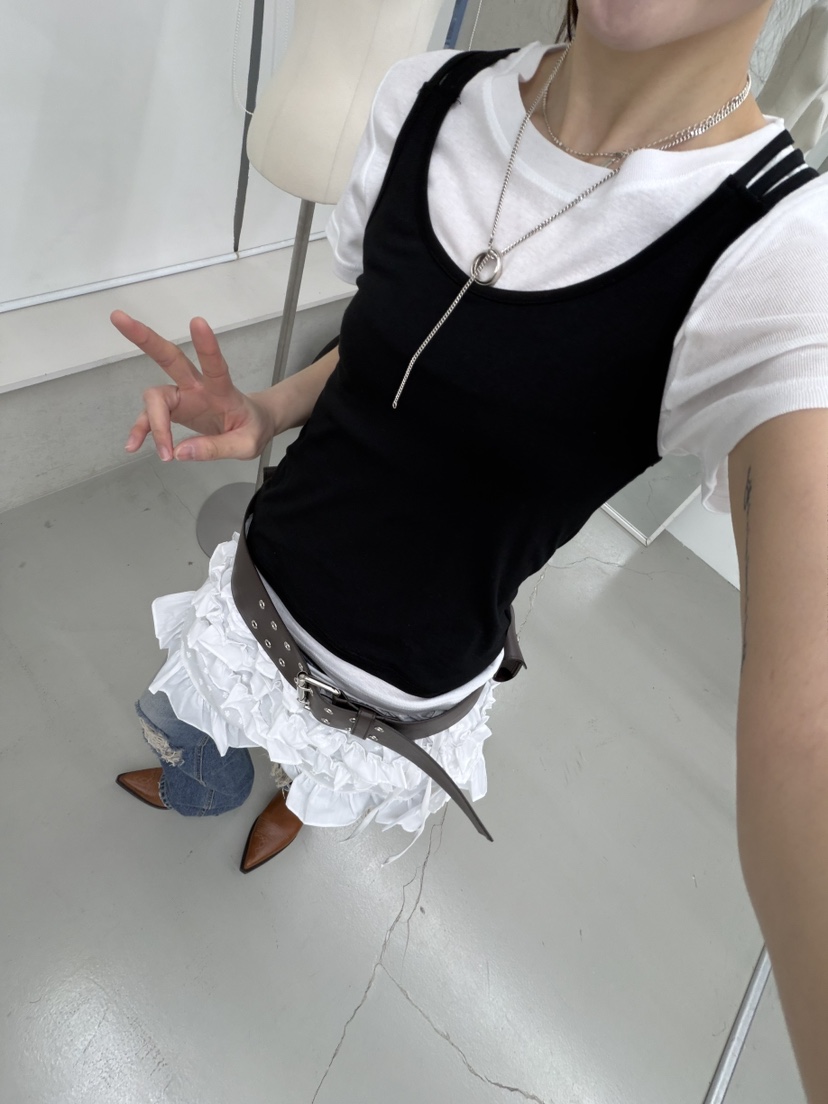 MINIMUZE韓國代購女士新品職業26春夏人氣時尚熱賣吊帶背心MINIMUZE吊帶/背心