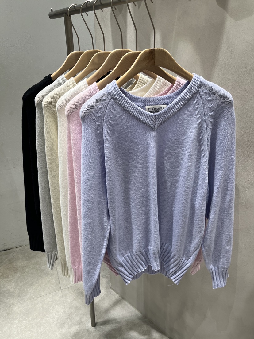 EVERCOMMERCE METICULOUSLY DESIGNED東大門實拍女士新款熱賣針織衫EVERCOMMERCE METICULOUSLY DESIGNED針織衫