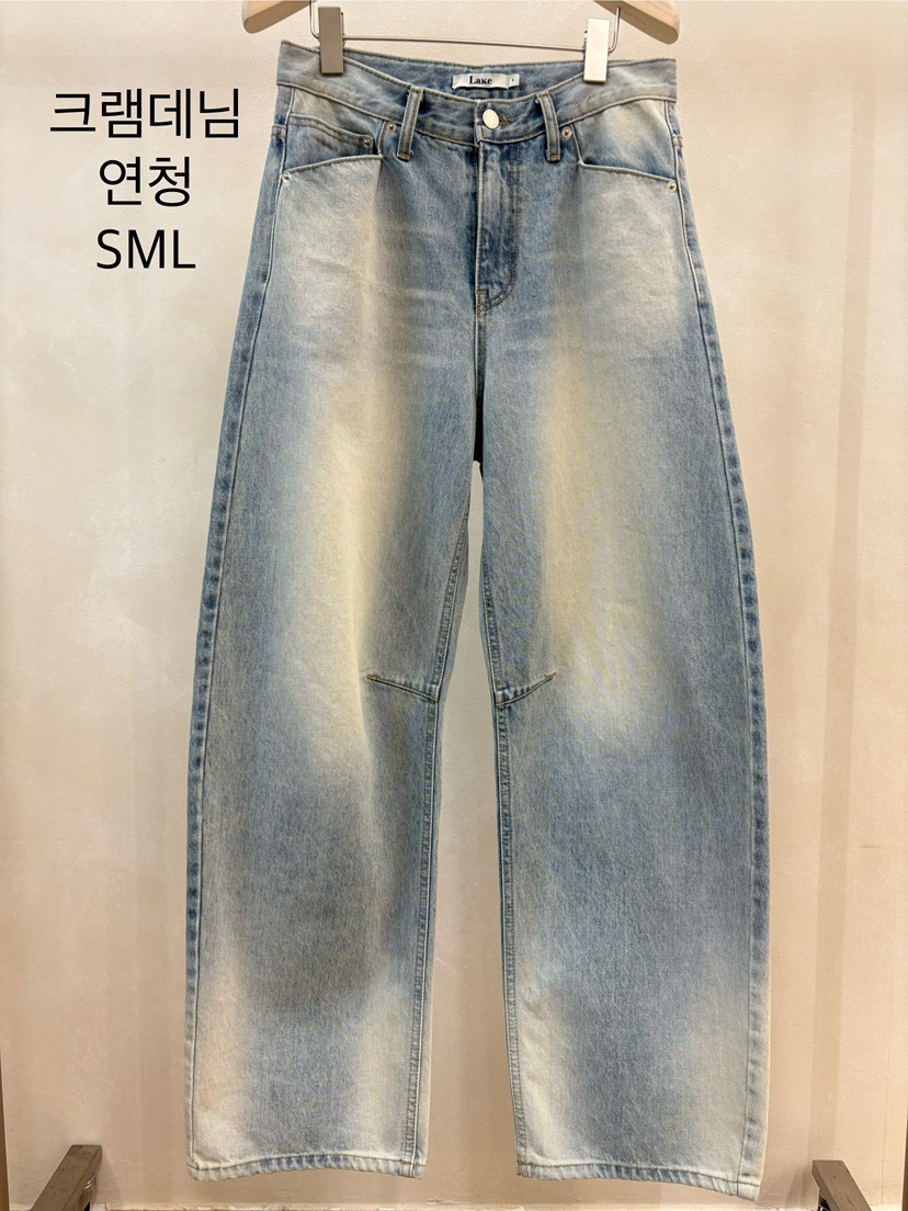 LAKE-A東大門直郵女士新款人氣推薦真品熱賣時尚26春夏牛仔褲Lake side牛仔褲圖色2