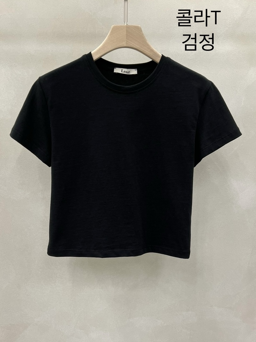 LAKE-A韓國直郵女士新品時尚熱賣人氣26春夏休閑職業T恤Lake sideT恤圖色1