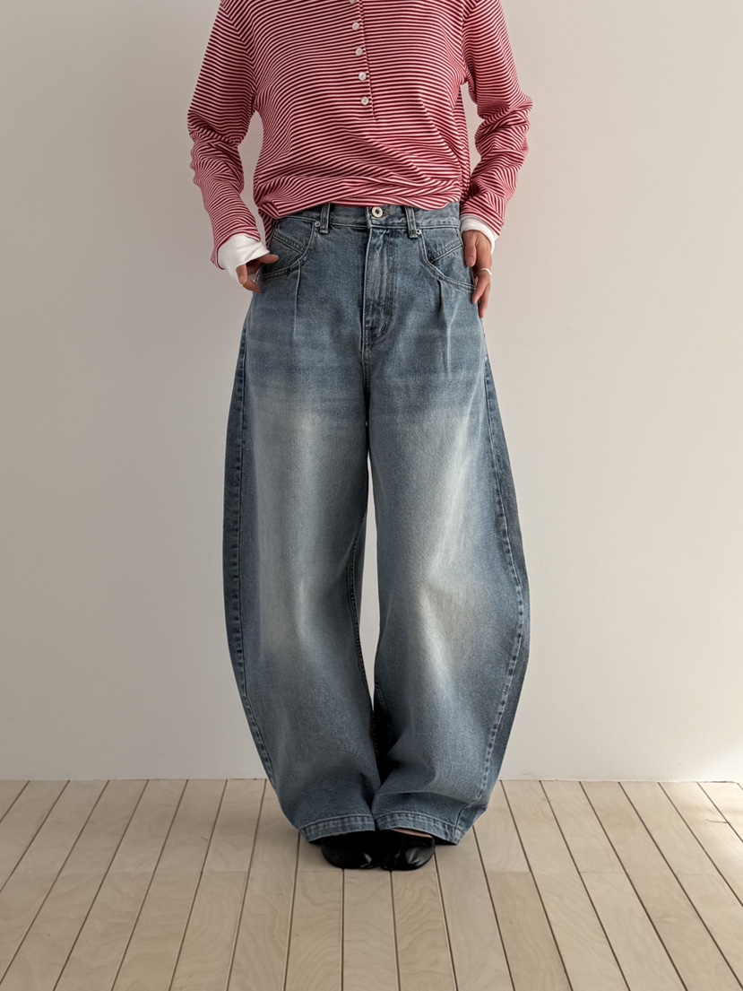 KARE/WEREPIECE東大門實拍女裝新品26春夏職業熱賣牛仔褲KARE/WEREPIECE牛仔褲