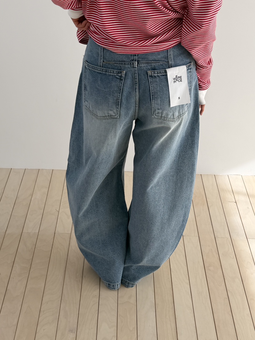 KARE/WEREPIECE東大門實拍女裝新品26春夏職業熱賣牛仔褲KARE/WEREPIECE牛仔褲