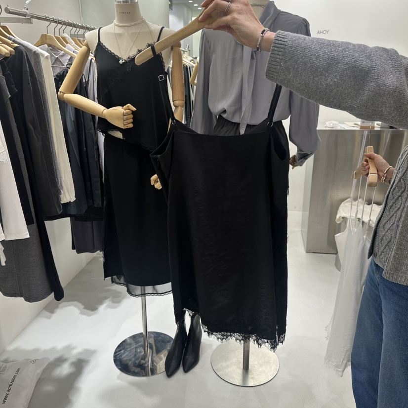 AHOY韓國直郵女裝新品推薦26春夏真品職業休閑時尚連衣裙AHOY連衣裙