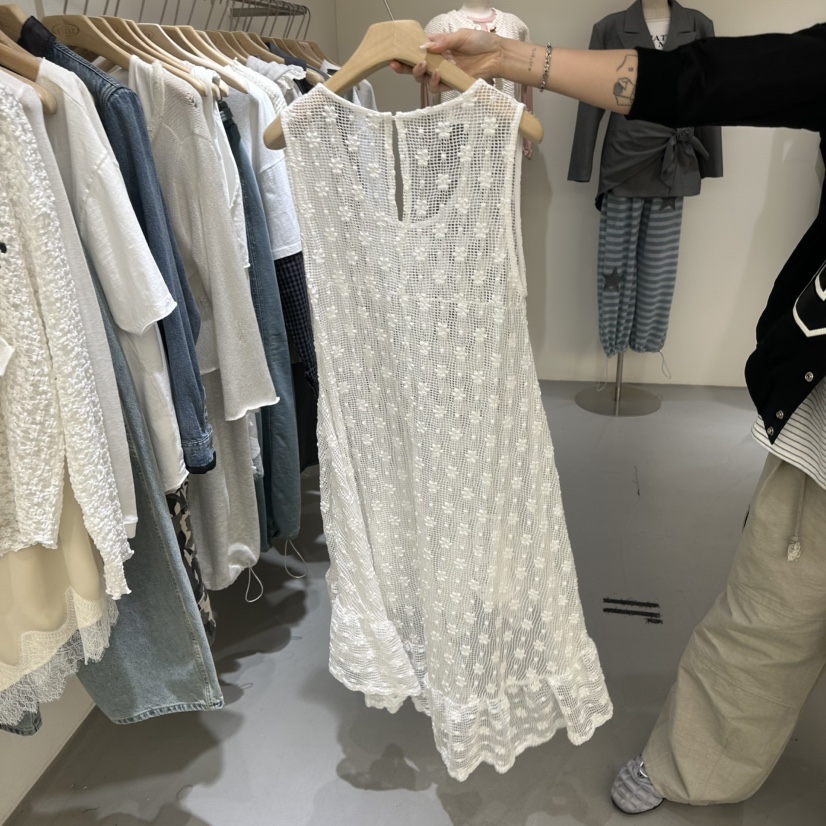 VAULT韓國代購女裝新款26春夏真品推薦人氣熱賣休閑連衣裙VAULT連衣裙