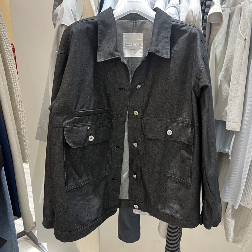 MONDAY TO SUNDAY東大門實拍女裝新款熱賣26春夏夾克口袋MONDAY TO SUNDAY夾克圖色2