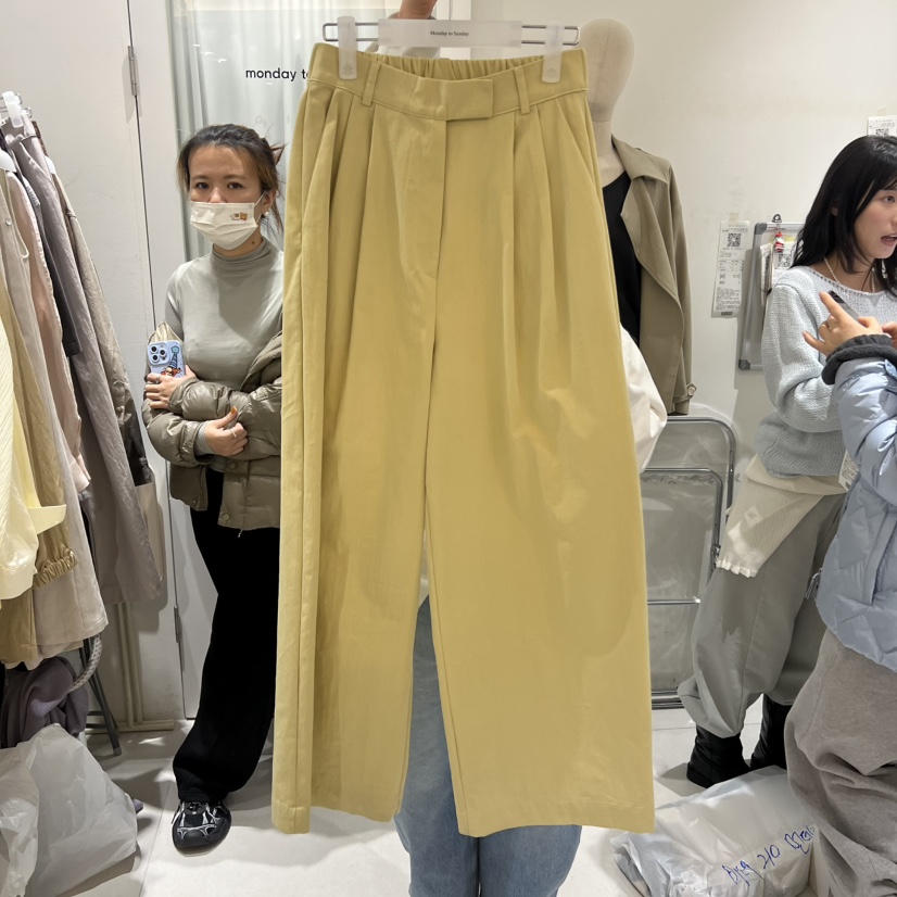 MONDAY TO SUNDAY東大門代購女裝新品時尚職業休閑休閑褲MONDAY TO SUNDAY休閑褲圖色1