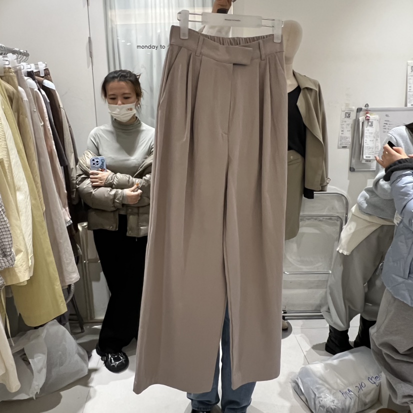 MONDAY TO SUNDAY東大門代購女裝新品時尚職業休閑休閑褲MONDAY TO SUNDAY休閑褲圖色2