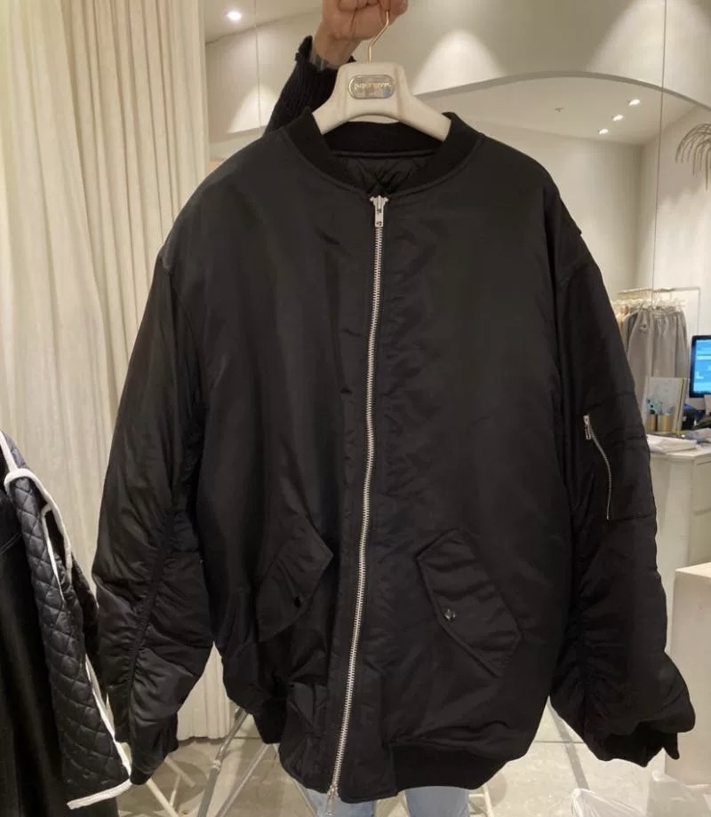 PAPERMOON東大門代購女裝新款時尚真品推薦熱賣職業短款棉服paper moon短款棉服圖色2