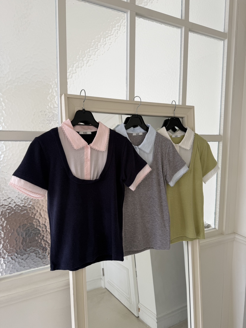 MARKE-P東大門實拍女裝新款人氣職業26春夏休閑時尚推薦T恤MARKE-PT恤