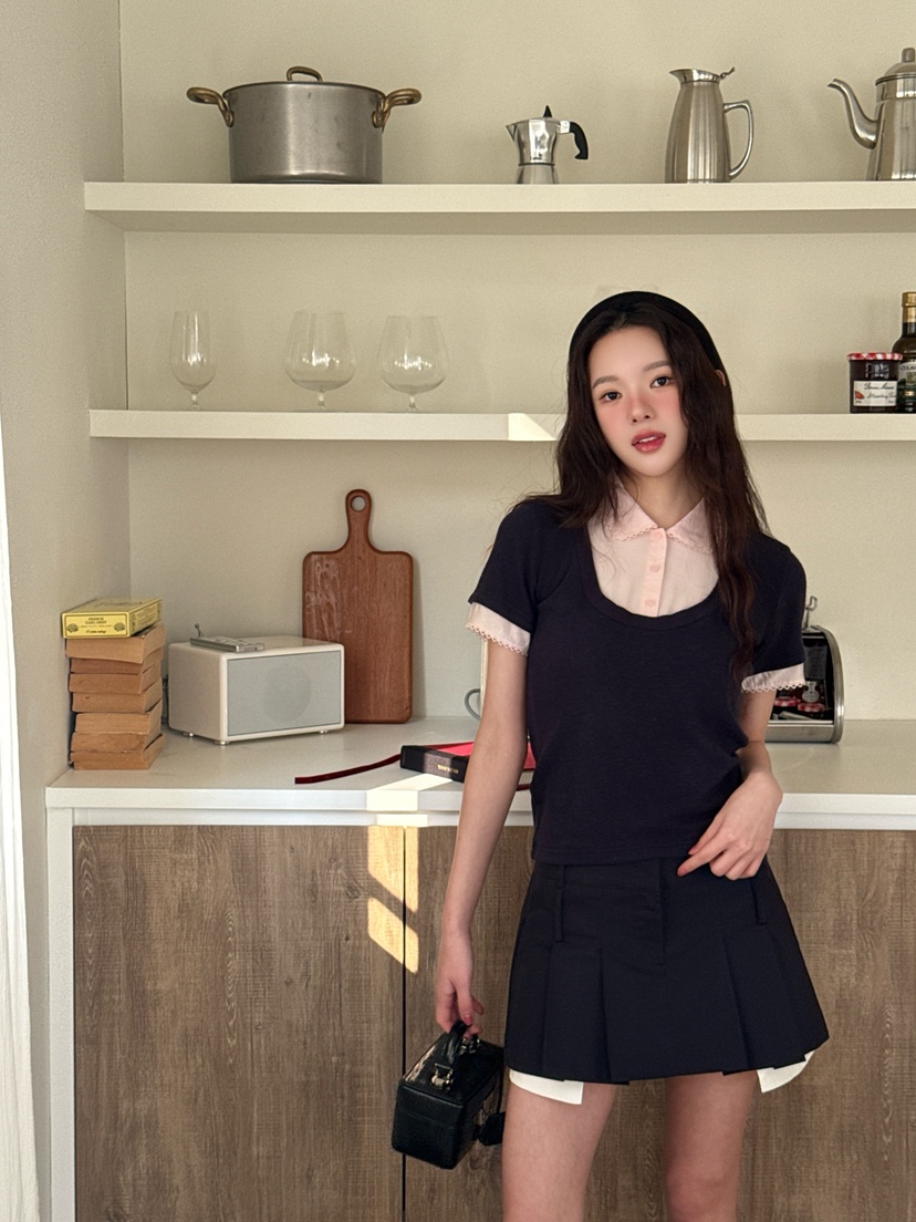 MARKE-P東大門實拍女裝新款人氣職業26春夏休閑時尚推薦T恤MARKE-PT恤