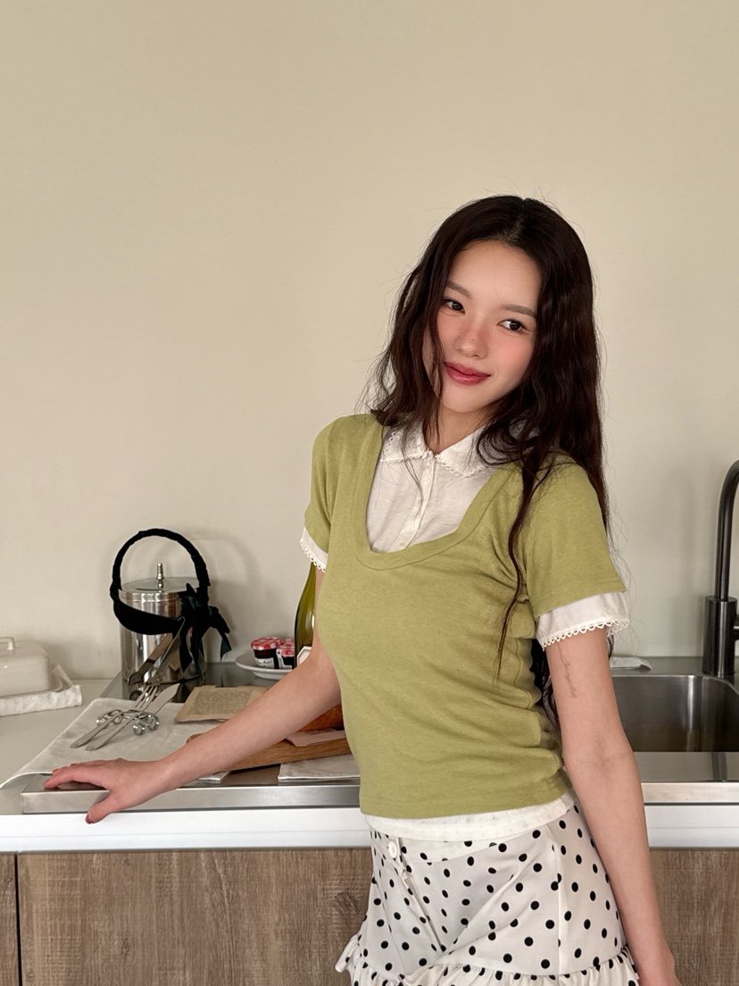 MARKE-P東大門實拍女裝新款人氣職業26春夏休閑時尚推薦T恤MARKE-PT恤