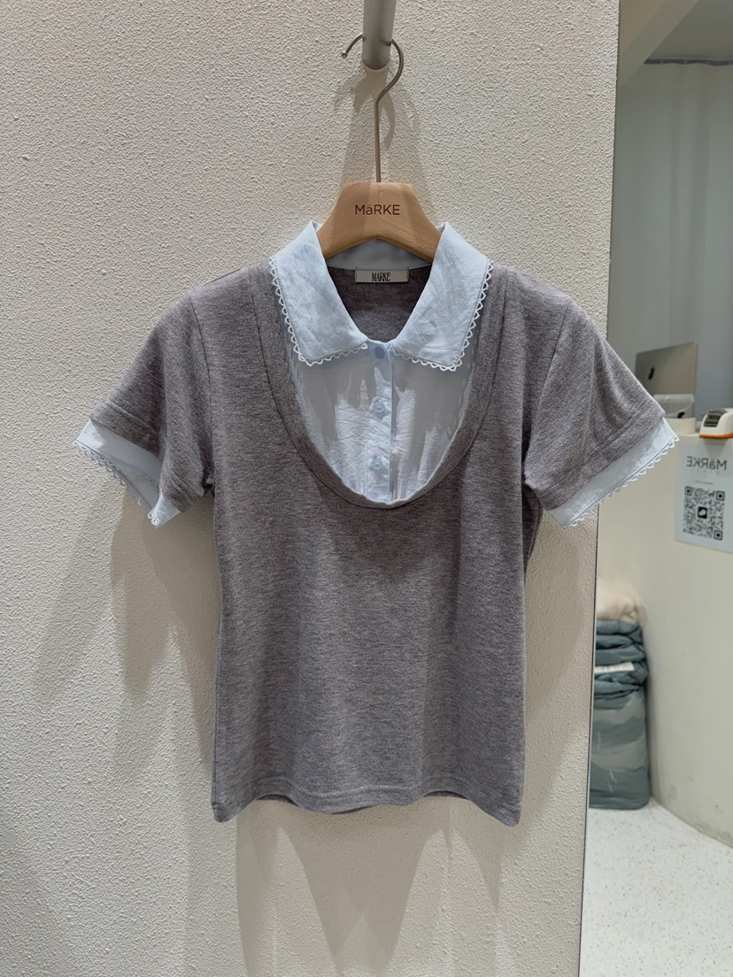 MARKE-P東大門實拍女裝新款人氣職業26春夏休閑時尚推薦T恤MARKE-PT恤圖色3