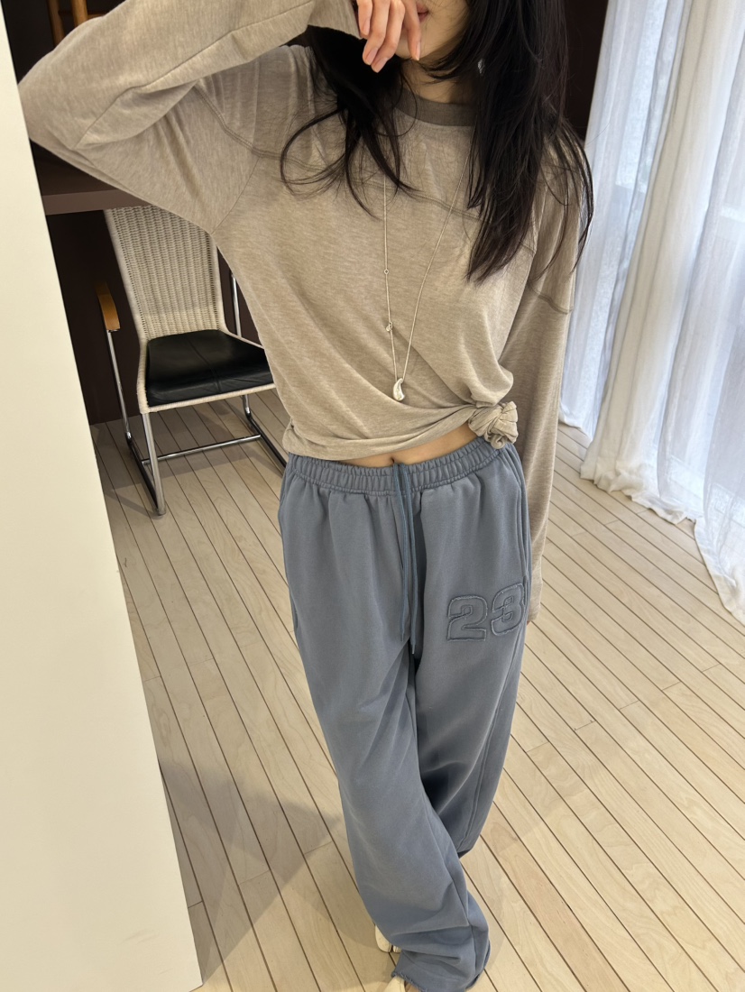 ME MO韓國代購女裝新品26春夏熱賣休閑人氣長袖T恤不含包ME MO長袖T恤