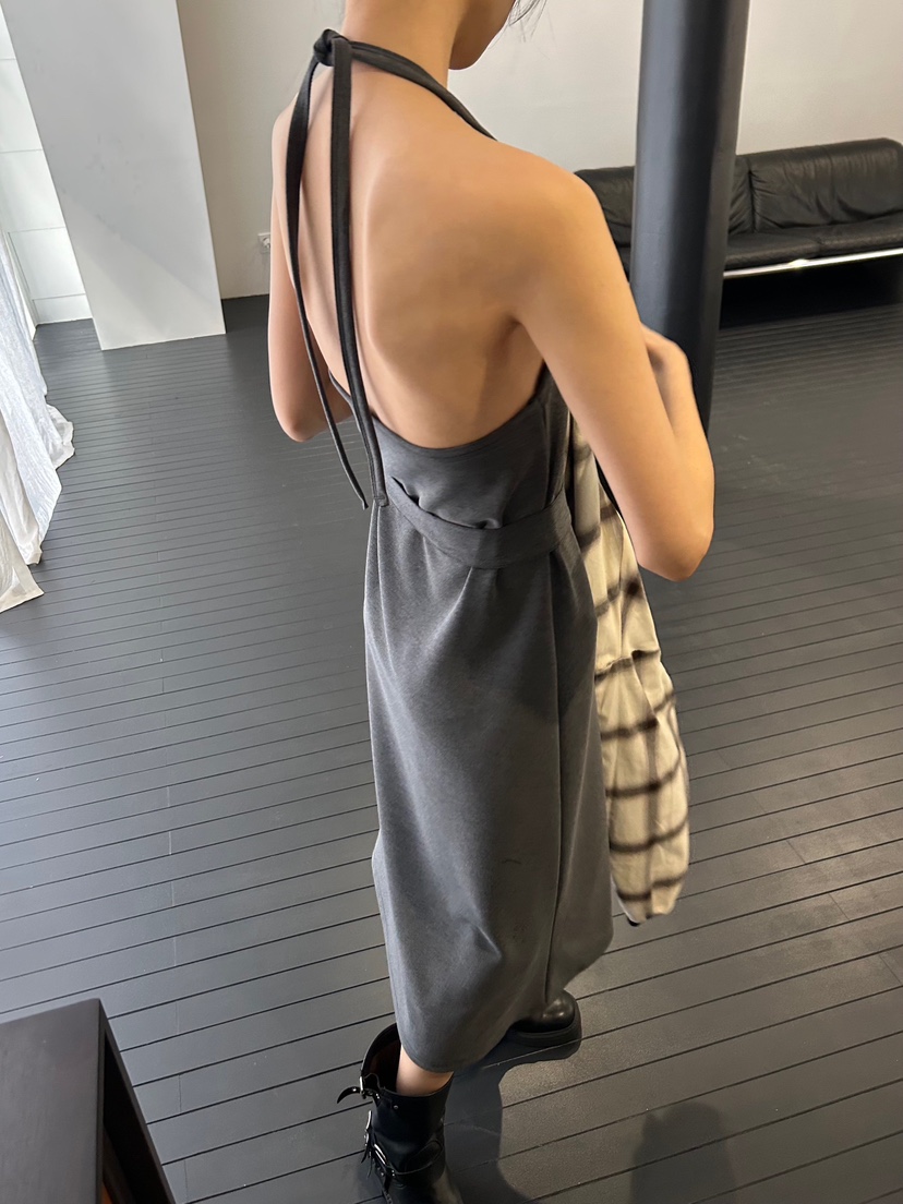 ME MO韓國直郵女士新品時尚真品連衣裙不含內搭系帶長款ME MO連衣裙