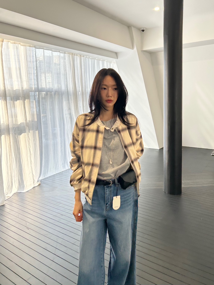 ME MO韓國直郵女裝新款人氣真品26春夏熱賣夾克兩面可穿ME MO夾克