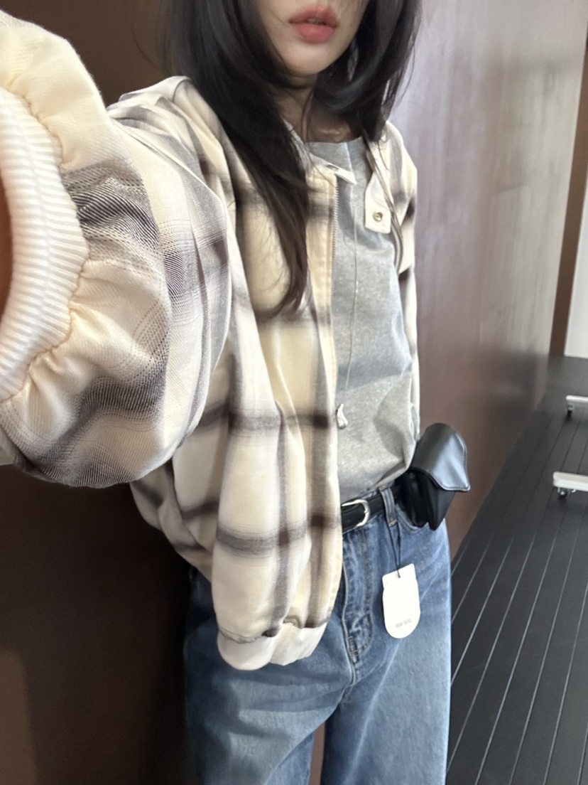 ME MO韓國直郵女裝新款人氣真品26春夏熱賣夾克兩面可穿ME MO夾克