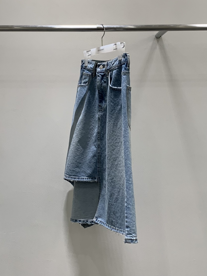 LOVE MOMENT韓國直郵女士新款休閑職業人氣半身裙中短裙LOVE MOMENT半身裙/中短裙