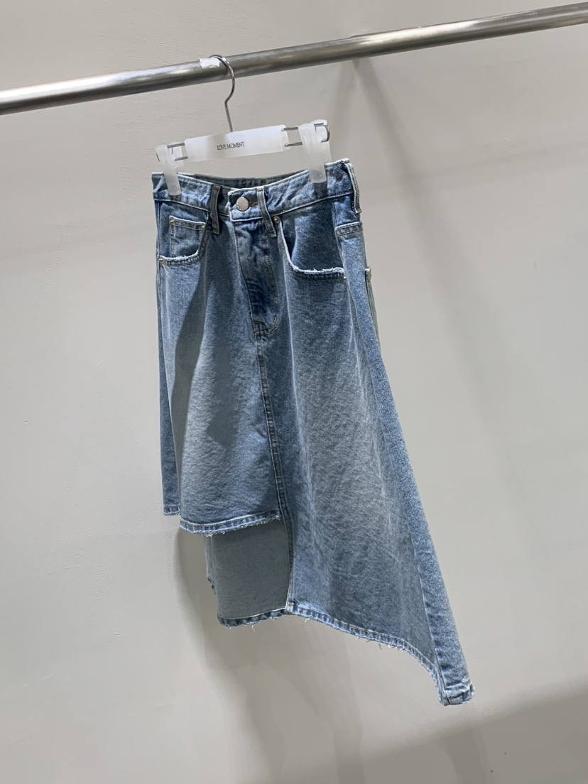 LOVE MOMENT韓國直郵女士新款休閑職業人氣半身裙中短裙LOVE MOMENT半身裙/中短裙